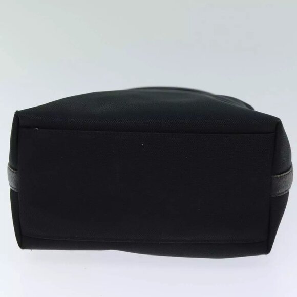 Salvatore Ferragamo Shoulder Bag Nylon Black Auth - Picture 8 of 14